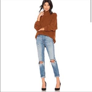 Free People Brown Sweater